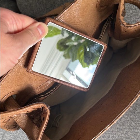 Bottega Veneta Tan Woven Tote - Picture 6 of 13